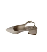 YAZKIŞ Kadın Siyah Ten Cilt Önü Kapalı Arkası Açık 4cm Kalın Topuk Ayakkabı thumbnail 8