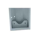 PRATİKPLUS Görüntülü Zil Paneli Çevirme Aparatı GRİ 300mm x 105mm x 60mm - 4