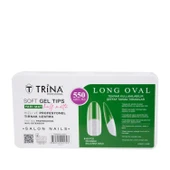 Trina Yarı Mat Soft Jel Takma Tırnak Long Oval 550 Adet TRNNAIL0022 - 1