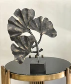 Dekoratif Kaideli Yaprak Yonca Biblo Modern Özel Tasarım Obje - 7