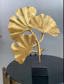 Dekoratif Kaideli Yaprak Yonca Biblo Modern Özel Tasarım Obje - 1