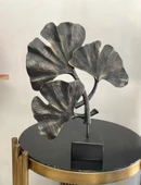 Dekoratif Kaideli Yaprak Yonca Biblo Modern Özel Tasarım Obje - 10