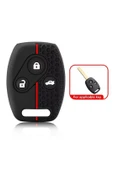 Honda Civic Fd6 Crv Accord Uyumlu 3 Tuşlu Silikon Anahtar Koruma Kılıfı 3.Resime Bakınız thumbnail 1
