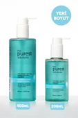 The Purest Solutions Kuru ve Karma Ciltler İçin Nemlendirici Ve Bariyer Onarıcı Hyalüronik Asit Yüz Temizleme Jeli 400 ml - 1