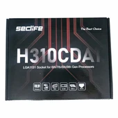 Seclife H310 DDR4 (2133MHz)OC M.2 VGA/HDMI/DP PCIe 3.0 1151P mATX Anakart thumbnail 1