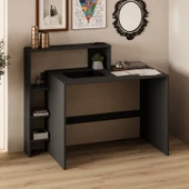 Amber Çalışma Masası – Raflı, Modern Bilgisayar Masası - 3