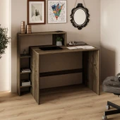 Amber Çalışma Masası – Raflı, Modern Bilgisayar Masası - 2