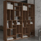 Nicola Kitaplık – 18 Raflı, Modern Kütüphane - 4