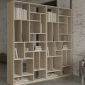 Nicola Kitaplık – 18 Raflı, Modern Kütüphane - 4