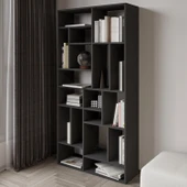 Nicola Kitaplık – 18 Raflı, Modern Kütüphane - 3