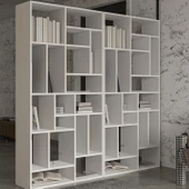 Nicola Kitaplık – 18 Raflı, Modern Kütüphane - 4