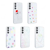 Galaxy A16 Kılıf Şeffaf Figürlü Zore Folk Sert Kapak thumbnail 12