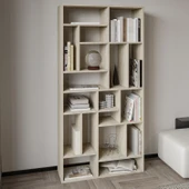 Nicola Kitaplık – 18 Raflı, Modern Kütüphane - 1