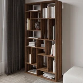 Nicola Kitaplık – 18 Raflı, Modern Kütüphane - 3