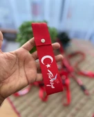 Türkiye Tasarımlı, Kırmızı Renk Yüksek Kalite Tampon & Çeki ipi thumbnail 3