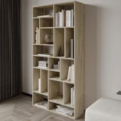 Nicola Kitaplık – 18 Raflı, Modern Kütüphane - 3