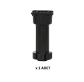 Kenzlife mobilya dolap kanepe ayağı ayarlı ayak siyah plastik 1 adet thumbnail 1