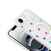 Apple iPhone 16E Kılıf M-Safe Şarj Özellikli Şeffaf Zore Folk Sert Kapak thumbnail 10