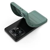 Xiaomi 14T Pro Kılıf Esnek TPU Oyuklu Arka Yüzey Tasarımlı Zore Etnik Silikon Kapak - 3