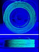 Eagenset Hazır Çapari Kombini Boru Sim Ultraviyole Uv Neon Açık Yeşil Makarada thumbnail 3