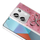 Xiaomi Redmi Note 13 Pro 4G Kılıf Kamera Korumalı Figürlü Zore Ponti Silikon Kapak - 3
