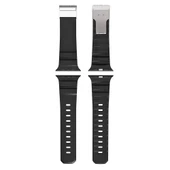 Apple Watch 42mm Zore KRD-145 Metal Tokalı Silikon Kordon - 11