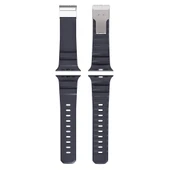 Apple Watch 10 46mm Zore KRD-145 Metal Tokalı Silikon Kordon - 11