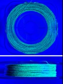 Eagenset Hazır Çapari Kombini Boru Sim Ultraviyole Uv Neon Açık Yeşil Makarada thumbnail 2