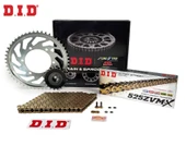 ZİNCİR DİŞLİ SETİ SUZUKI GSX-R (600 cc)  (2006-2010) / SUZUKI / GSX-R 600 / 600cc / ZİNCİR: DID-525ZVM-X (Gold)-114 / ÖN DİŞLİ: JT (16T)  / ARKA DİŞLİ: SUNSTAR (43T) / 2006-2007-2008-2009-2010-2011-20 thumbnail 1