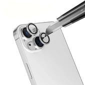 Apple iPhone 15 Zore Mikro Kamera Lens Koruyucu - 5
