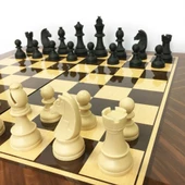 Star Antik Ceviz Tavla ve Satranç Takımı - 6