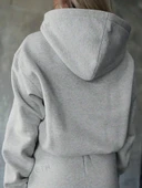 Kadın Uzun Kollu Nope Baskılı Beli Ribanalı Ikili Takım thumbnail 2