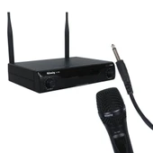 König K-700 E-E Profesyonel 663-694Mhz 2 El 2 Kanal Uhf 2X50 Kablosuz Telsiz Mikrofon - 1