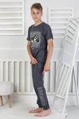 Gamer Console Desenli Kısa Kollu Erkek Çocuk Pijama Takımı thumbnail 8