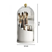 Piev House By House Süper 2 si 1 Arada Glow Vitrin ve Şeffaf Fırçalık Seti - 5