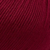 La Mia Mercerized Cotton Bordo El Örgü İpi - 23 - 33596 thumbnail 2