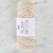 La Mia Baby Cotton Krem El Örgü İpi - L002 - 33636 thumbnail 1