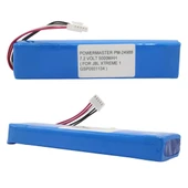 Ayt Powermaster Pm-24988 7.4V 5000mAh Li-ion Lityum Batarya JBL Xtreme1 Pili Uyumlu 144x34x18mm - 4