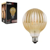 Ayt Ledx AS-60 Kırılmaz Gövde 4,5 Watt Rustik Star Ampul Dekoratif Lamba Aydınlatma - 1