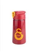 Galatasaray Lisanslı Logolu Pipetli Çelik Matara 500ML thumbnail 1