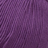 La Mia Mercerized Cotton Koyu Mor El Örgü İpi - 59 - 33593 thumbnail 2