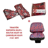 Hattat 240-255-260-280 Gold Traktör Kılıfı Branda-3 Silindir Model thumbnail 2