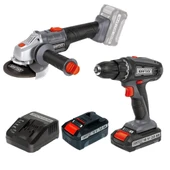 Kraftixx by Einhell Akülü Vidalama ve Taşlama Seti 2+3 Amper thumbnail 1