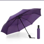 Drn Şemsiye Kırmızı Tam Otomatik Rüzgarda Kırılmayan To-4425 3760000406 thumbnail 1