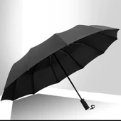 Eleven Market 10 Telli Lüx Premıyum Siyah Tam Otomatik Şemsiye thumbnail 6