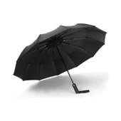 Eleven Market 10 Telli Lüx Premıyum Siyah Tam Otomatik Şemsiye thumbnail 2