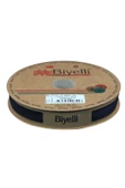 Biye Deri Katlı 753 Lacivert 2 cm 25 Metre %100 Polyester - 1