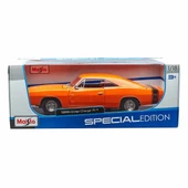 MAIS 31387 1969 Dodge Charger RT 1: 18  Model Araba -Necotoys thumbnail 1
