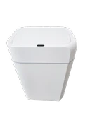 Sensörlü Otomatik Plastik Çöp Kovası 18 Litre-Beyaz Yerli Üretim thumbnail 4