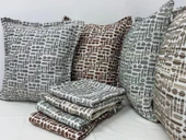 NİVEMESHOME ELYAF DOLGULU KIRLENT 45X45 LİSA 03 VİZON - 6